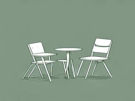 Photo of Folding Chairs and Table (Harringay N15) #1