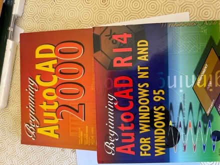 Photo of free on offer are two Autocad books (Stirchley TF3) #1