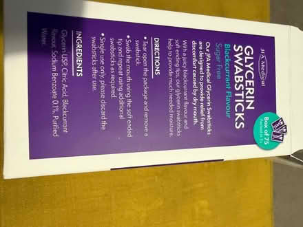 Photo of free Glycerin Swabsticks (Marshalswick AL4) #3
