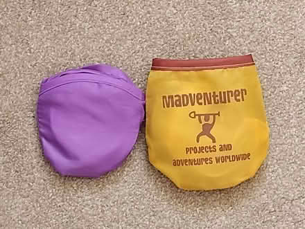 Photo of free 2 fold up fabric frisbees with little pouches they fit into (Maidenhead SL6) #2