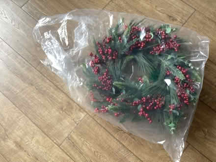 Photo of free Christmas / winter door wreath (Horsey Hill NE34) #1