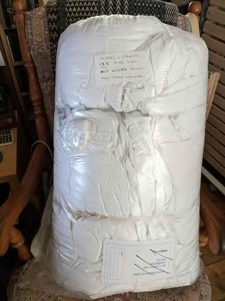 Photo of free King size winter duvet (Near Aston on Clun SY7) #1