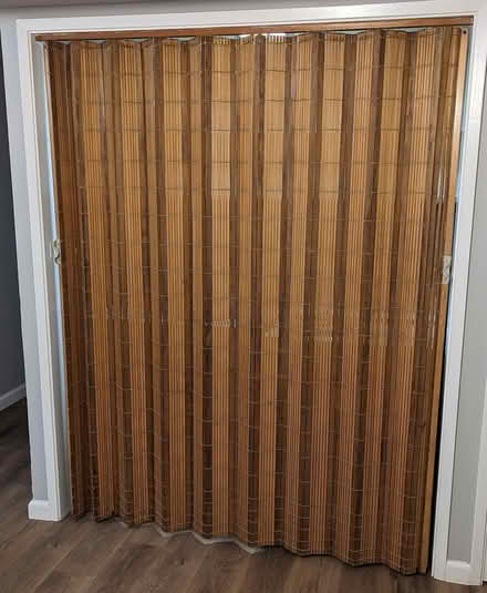 Photo of free Bamboo accordion sliding screen (Santa Clara near Great America) #1