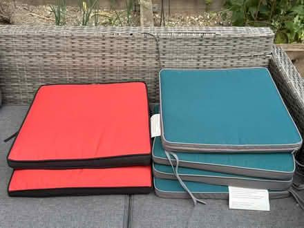 Photo of free 6 x outdoor seat cushions (High Wycombe HP13) #1