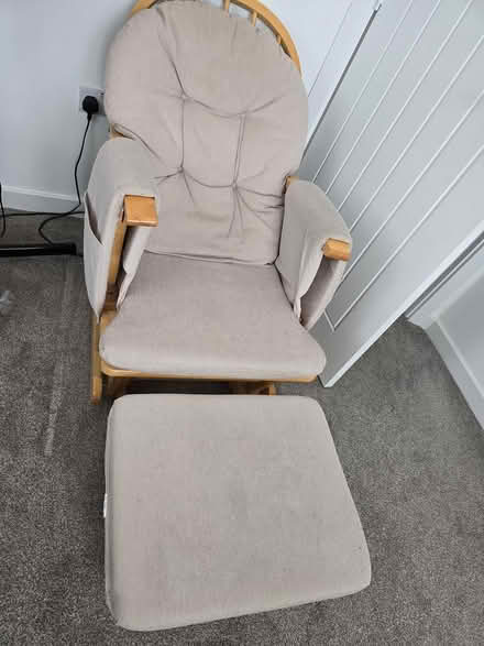 Photo of free Rocking chair & footstool (ME8 Rainham) #1