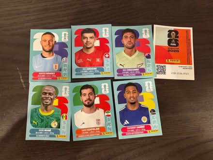 Photo of free FIFA World Cup Stickers x6 (Bermondsey SE1) #1