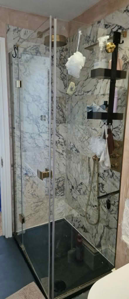 Photo of free New chrome shower enclosure kit (SE17 2qs) #1
