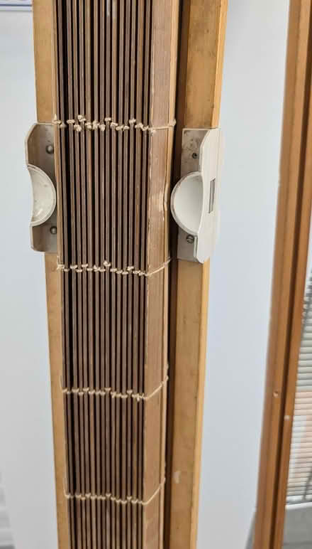 Photo of free Bamboo accordion sliding screen (Santa Clara near Great America) #3