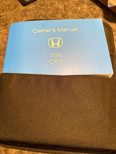 Photo of free Thousand 26 CRV Honda owners manual (Fishkill) #1