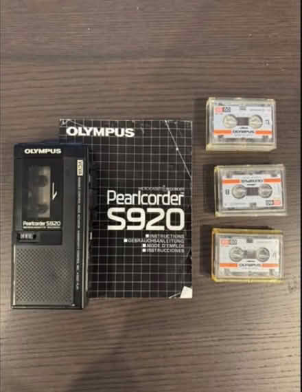 Photo of free Olympus Pearlcorder S920 Dictaphone (Bermondsey SE1) #1