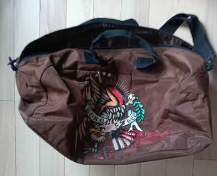 Photo of free Brown Duffle Bag (Bed-stuy) #3