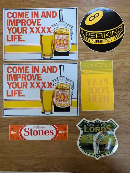 Photo of free Pub Related Stickers (West Wickham, BR4) #1