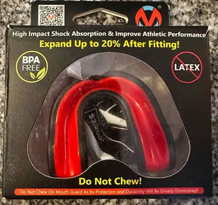 Photo of free New, Youth Mouthguard (belmont/watertown line) #1