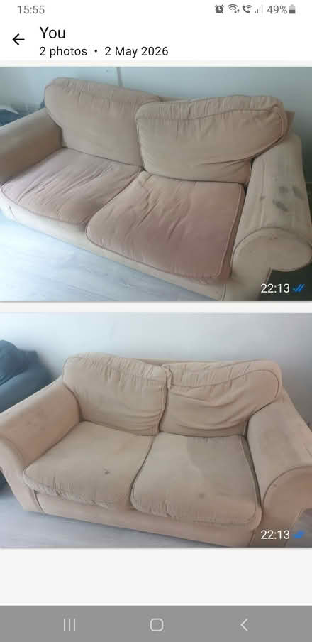 Photo of free 2 sofas (Lambeth Se1) #1