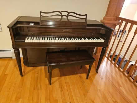 Photo of free Acrosonic Piano πΉ and bench (Williamstown MA) #1
