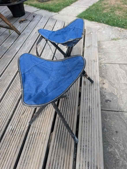 Photo of free Camping stools (West Farleigh ME15) #1