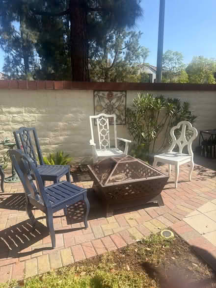 Photo of free Grand Road outdoor chairs (Tustin Ranch) #1