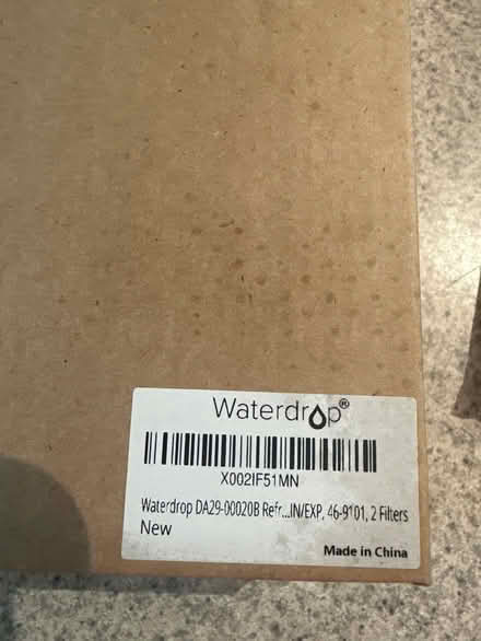 Photo of free Refrigerator Filter (Romeoville) #2