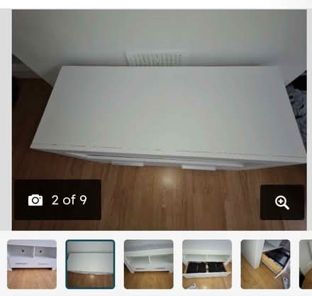 Photo of free Slimline TV Unit & Storage Cube (Dog Kennel SE15) #3