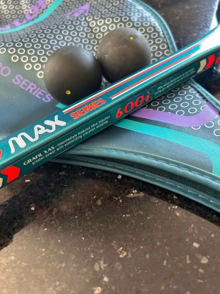 Photo of free Dunlop squash racket & cover (Horsham) #2