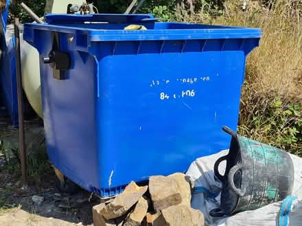 Photo of free large plastic bin on wheels (Back edge S6) #2