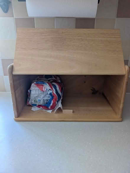 Photo of free Wooden bread bin (Chesterton, OX26 1) #2