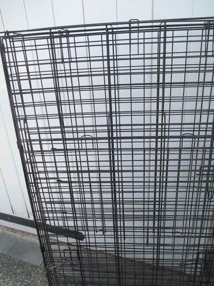 Photo of free Large folding dog crate with plastic tray (Cheylesmore CV3) #3