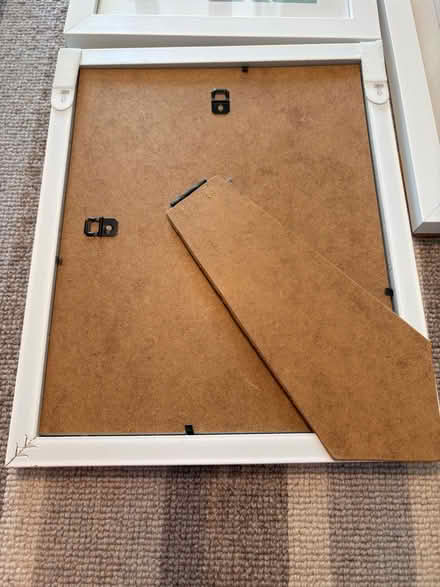 Photo of free Set of 3 white picture / photo frames (Northchurch HP4) #2