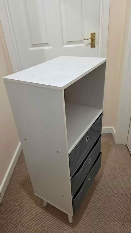 Photo of free Small shelf with textile cupboards (Hereford) #1