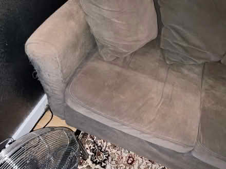 Photo of free Large grey/brown sofa (Hounslow, TW5) #4