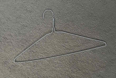 Photo of free White wire coat hangers (Abbots Langley WD5) #3