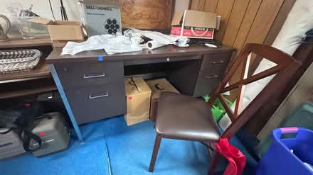 Photo of free Metal Desk, Cabinets & Shelves (Flemington, nj) #3