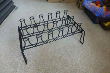 Photo of free Black plastic shoe rack (Elham CT4) #2