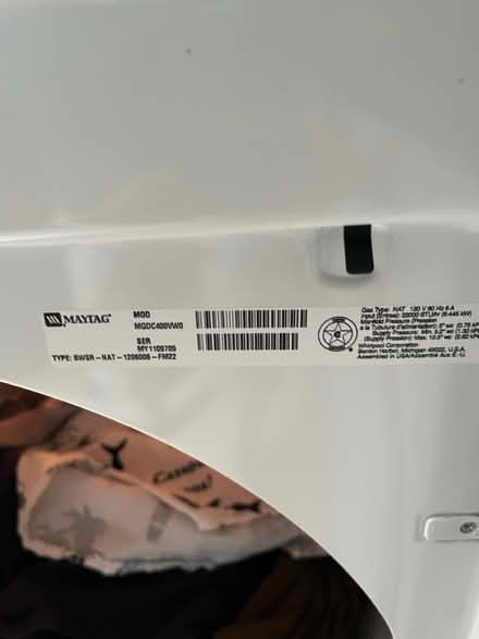 Photo of free Maytag dryer electric (Pentagon City Mall, Arlington) #2
