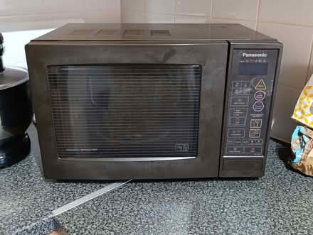 Photo of free Brown microwave/grill (Langney BN23) #1
