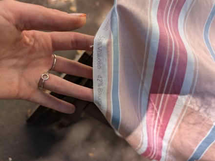 Photo of free Large Fabric on roll pink and blue (Bromsgrove B60) #3