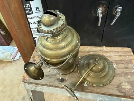 Photo of free Antique oil lamp and Lamp oil (DC side of Warrenton) #1