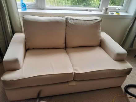 Photo of free Cream sofa bed (Brockworth) #1
