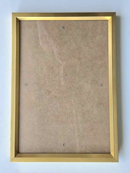Photo of free Gold Coloured Picture Frame 22x31cm (Euxton PR7) #1