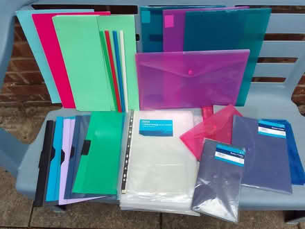 Photo of free Stationery folders and pockets etc (Sale M33) #1
