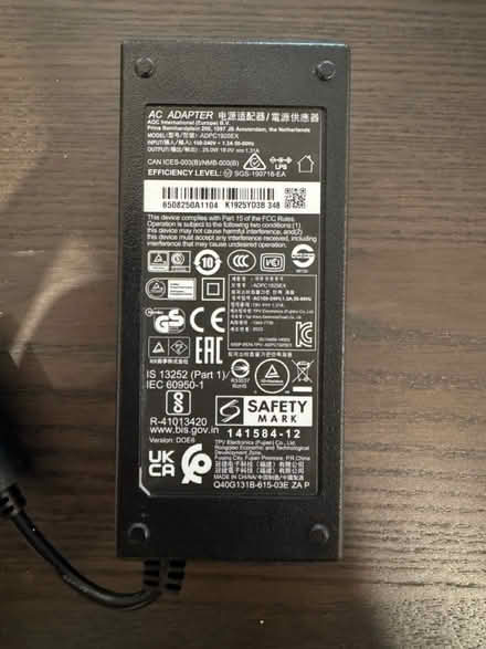 Photo of free AOC Monitor Power Supply ADPC1925EX (Bermondsey SE1) #1