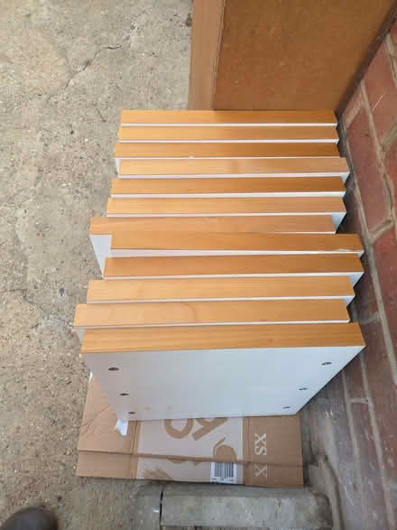 Photo of free Large MDF shelving unit (Coley RG30) #3
