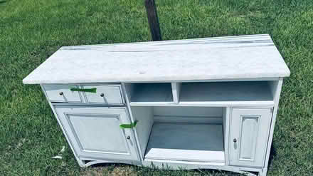 Photo of free Marble top cabinet (Palmetto Fl) #4