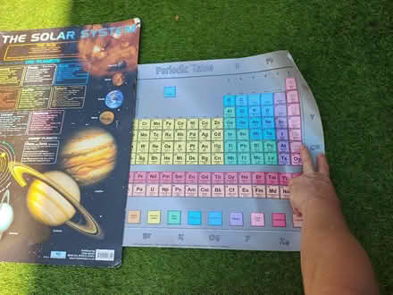 Photo of free 2 posters - space and periodic table (Bruntsfield EH10) #1