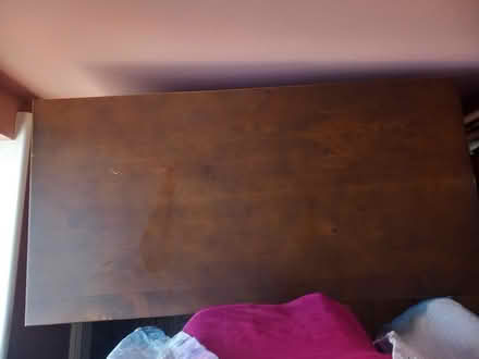 Photo of free Dark wood chest of drawers (Drumcondra) #3