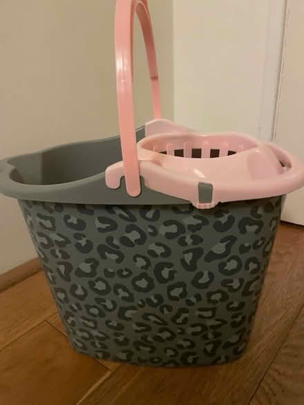 Photo of free Mop Bucket, Pink, animal print (Wallands Park BN7) #2