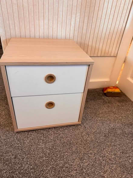 Photo of free Two drawer bedside unit (NE5 Cowgate) #1