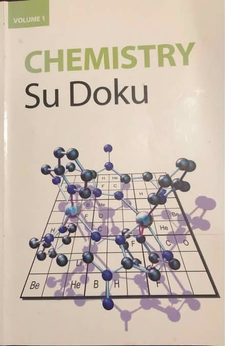 Photo of free Chemistry Sudoku Book (Littleover DE23) #1