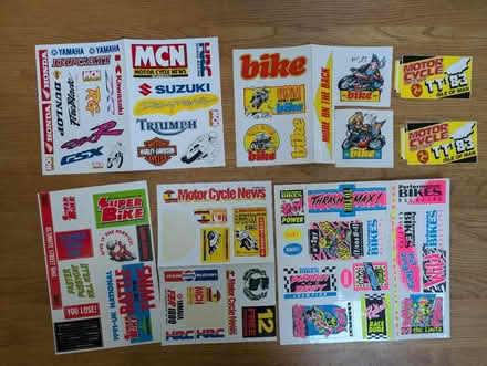 Photo of free Collection of Motorcycle Stickers (West Wickham, BR4) #1