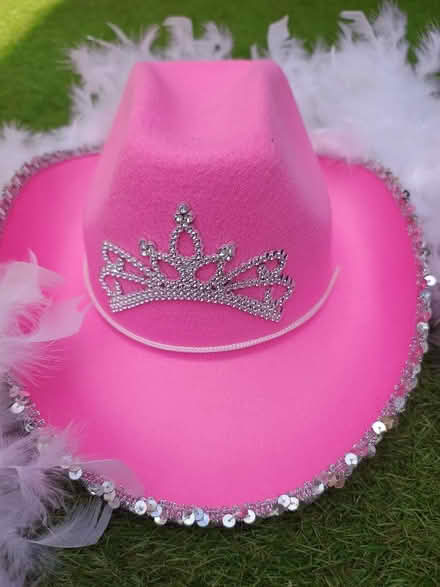 Photo of free Pink Stetson and White Feather Boa (Canonmills EH3) #2